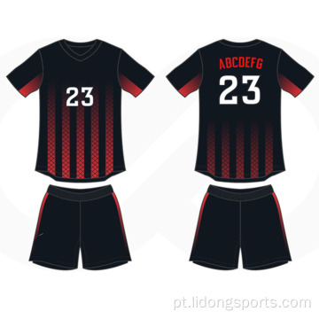 Projeto de impressão de sublimação Custom Albanian Soccer Jersey